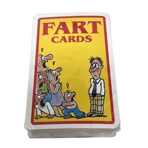 Vintage Novelty Fart Playing Cards Deck Dad Joke Gag Gift Stocking Stuffer Seale
